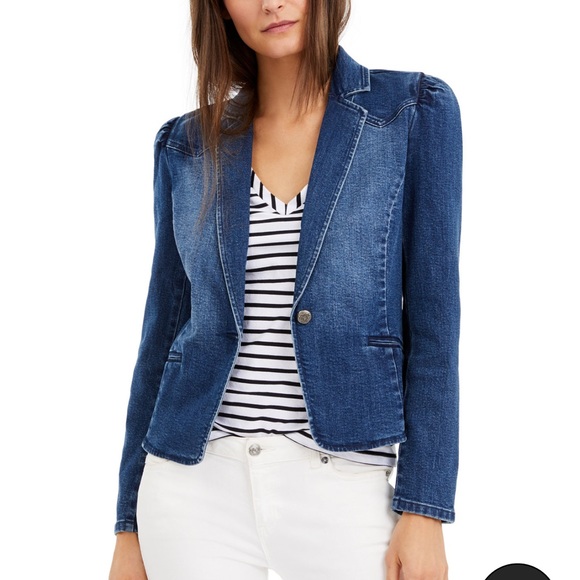 Women’s puff sleeve blazer - Picture 4 of 6